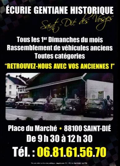 Rassemblement de Voiture Historique