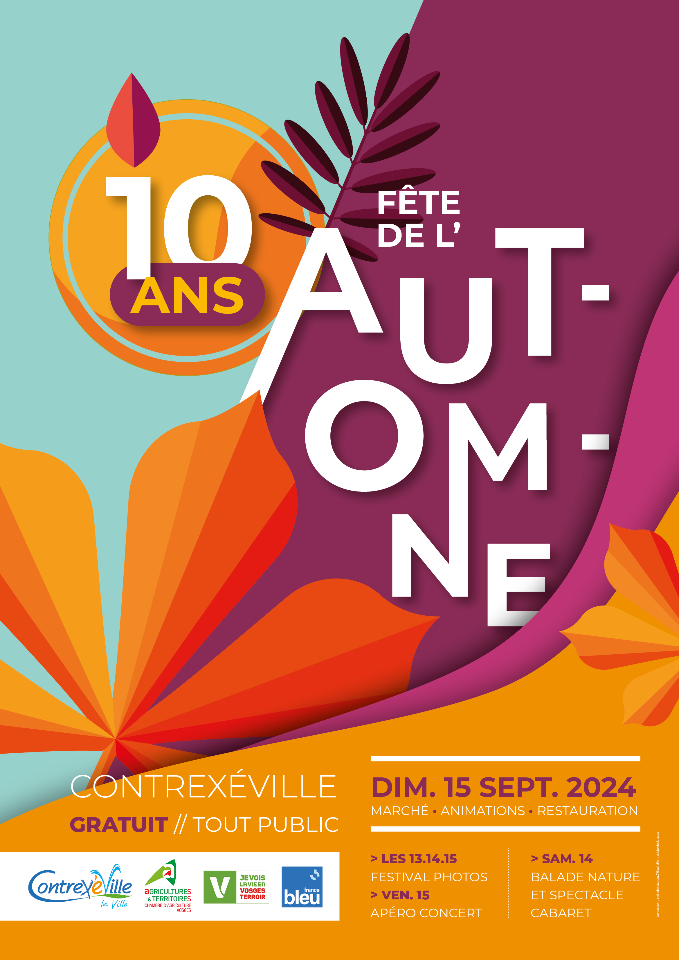 Fête de l’automne à Contrexéville