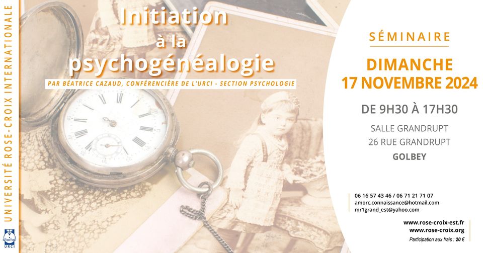 initiation à a psychogénéalogie