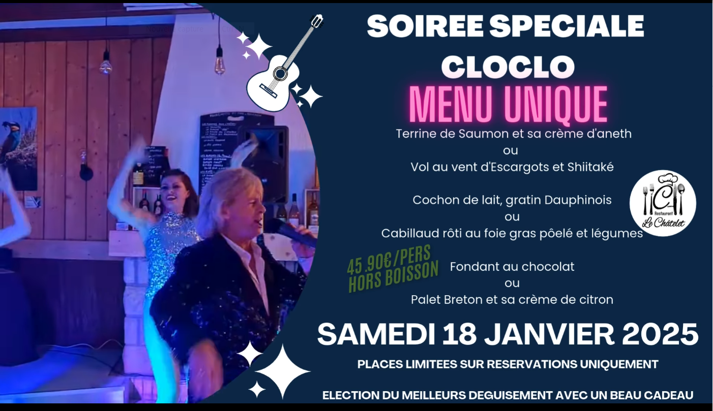 Soirée Cloclo et ses claudettes à Ferdrupt