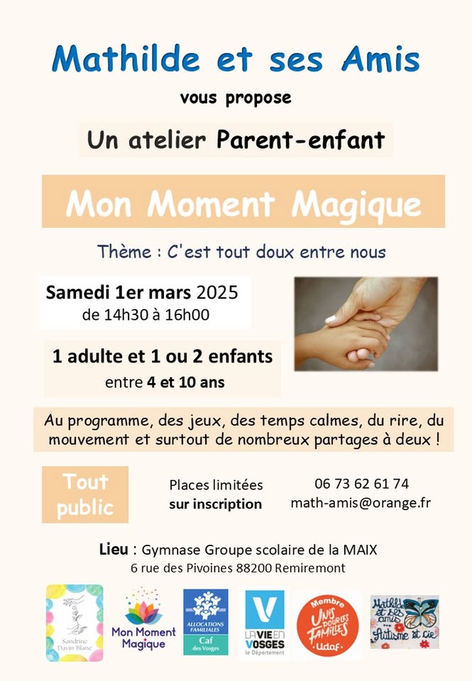 Atelier « Mon Moment Magique en Duo »