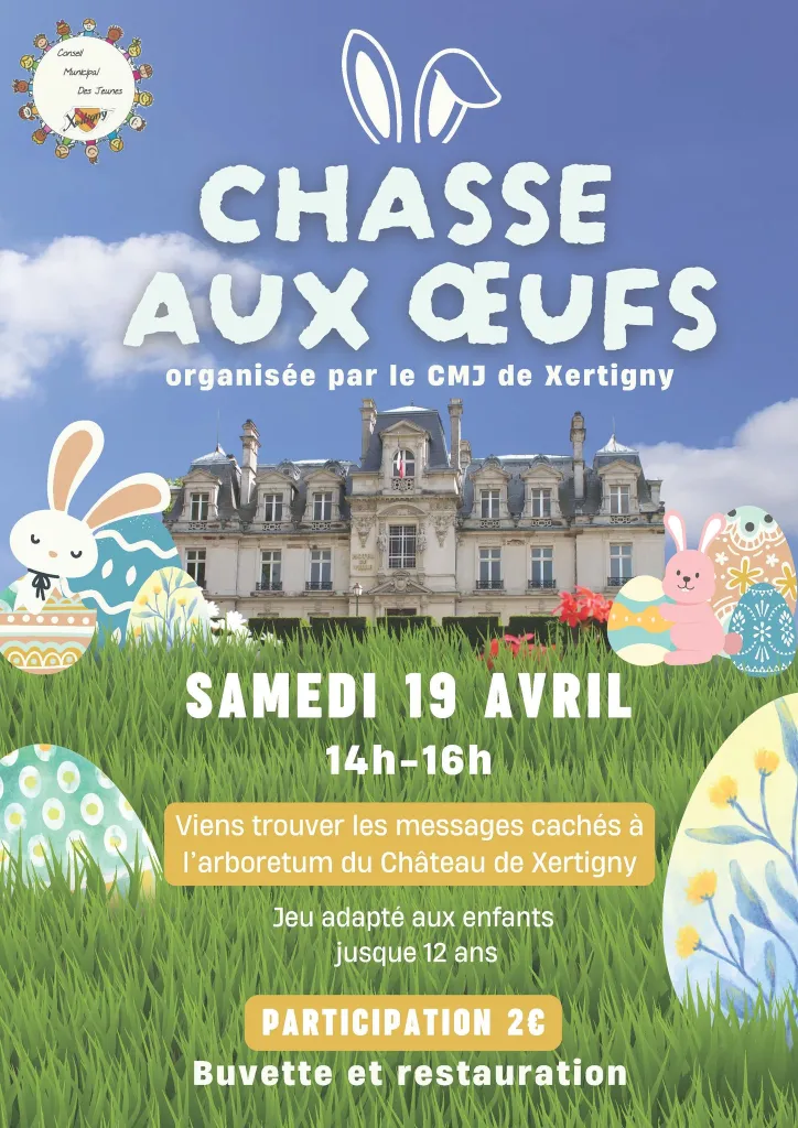 Chasse à l&rsquo;oeuf – Xertigny