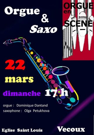 Concert orgue et saxophone