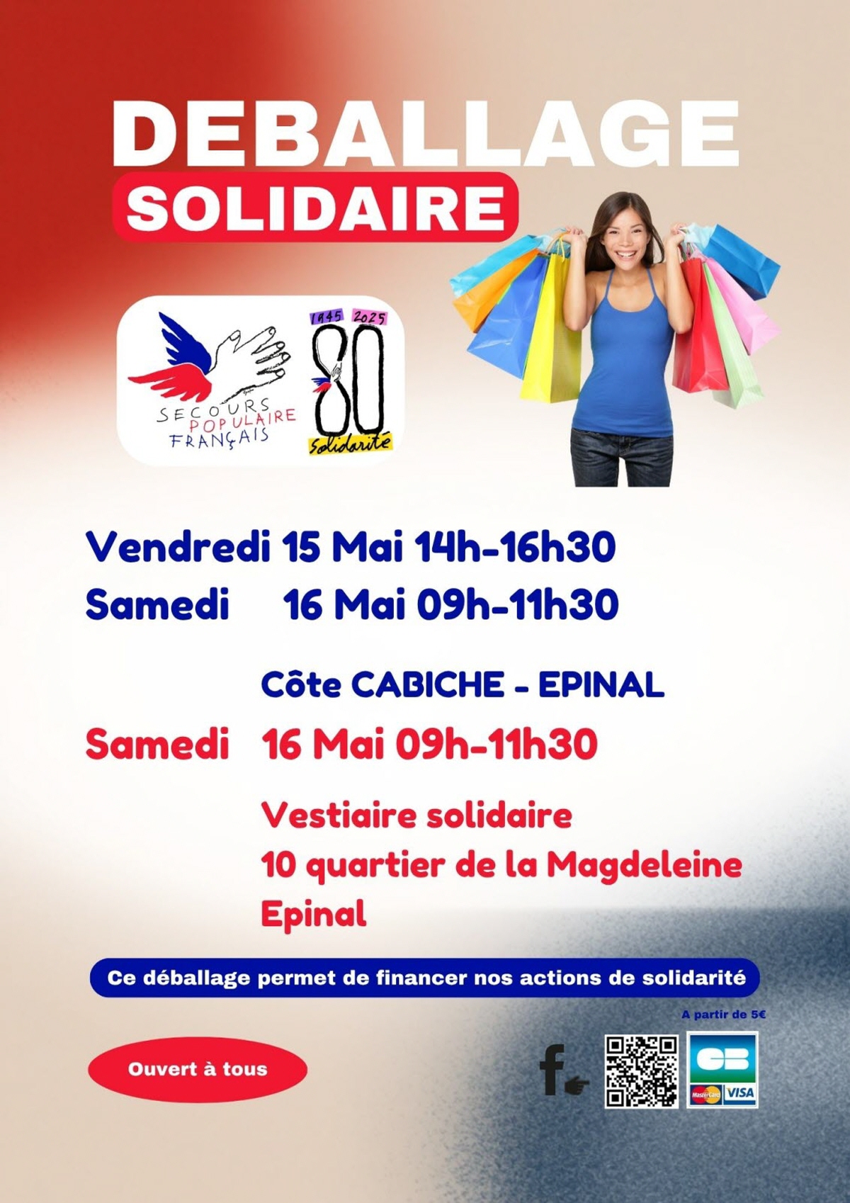 déballage solidaire mai