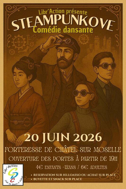 STEAMPUNKOVE gala de danse