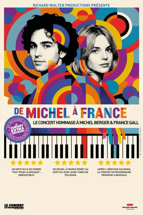 Concert Hommage à Michel Berger, France Gall. Véronique Sanson…