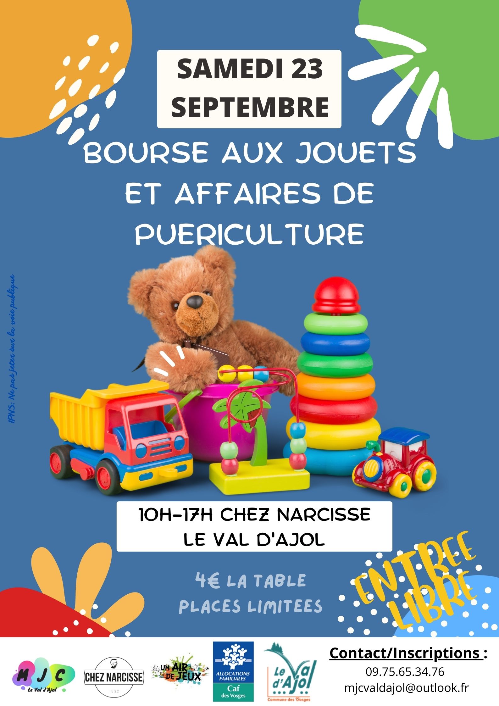 Bourse aux jouets et affaires de puériculture