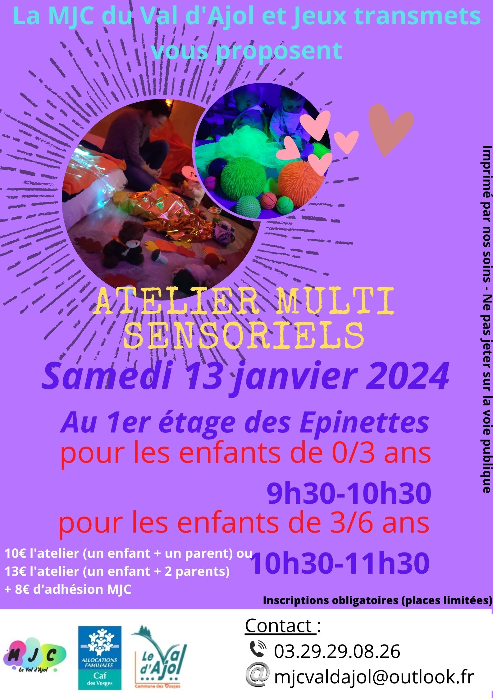 atelier sensoriel