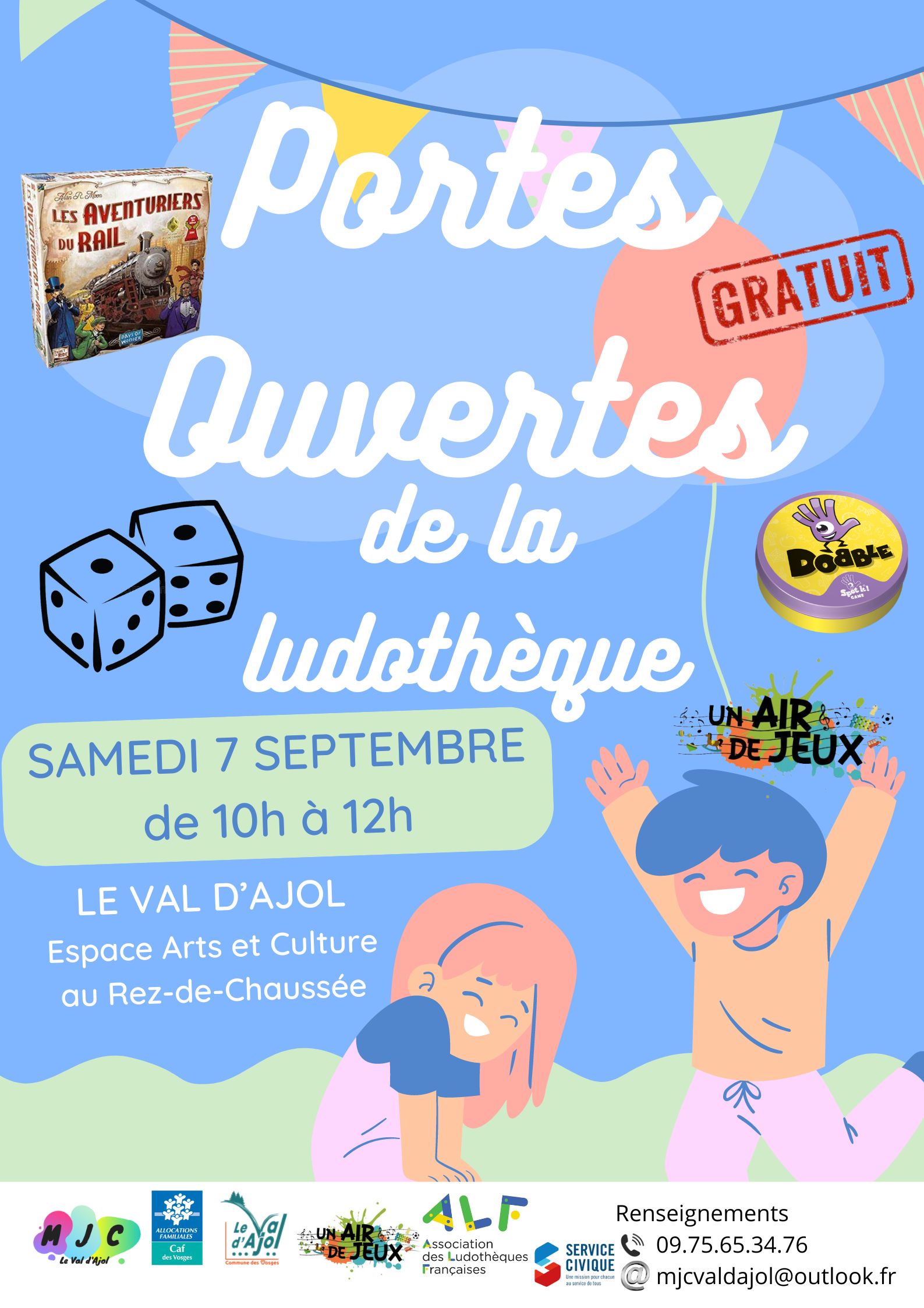 Portes Ouvertes ludothèque – Val d’Ajol