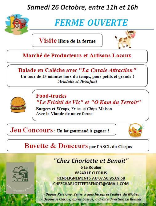 Ferme Ouverte Chez Charlotte et Benoit