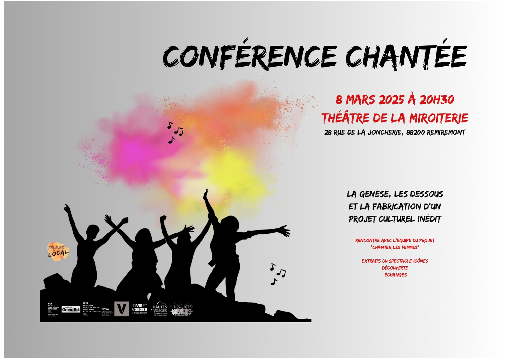 Conférence Chantée « Icônes »