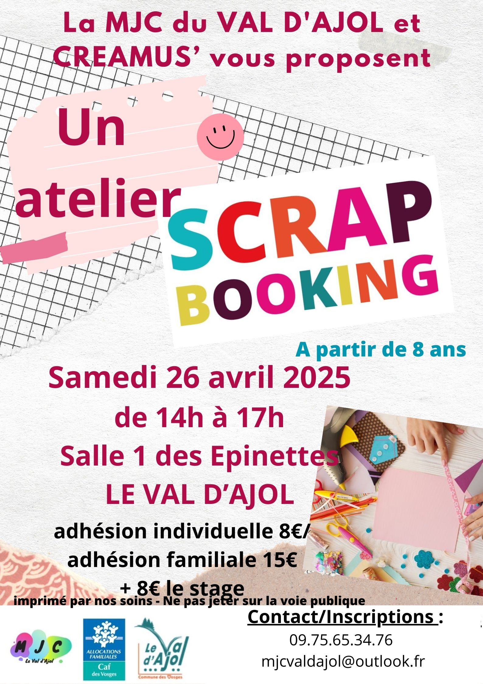 Atelier scrapbooking