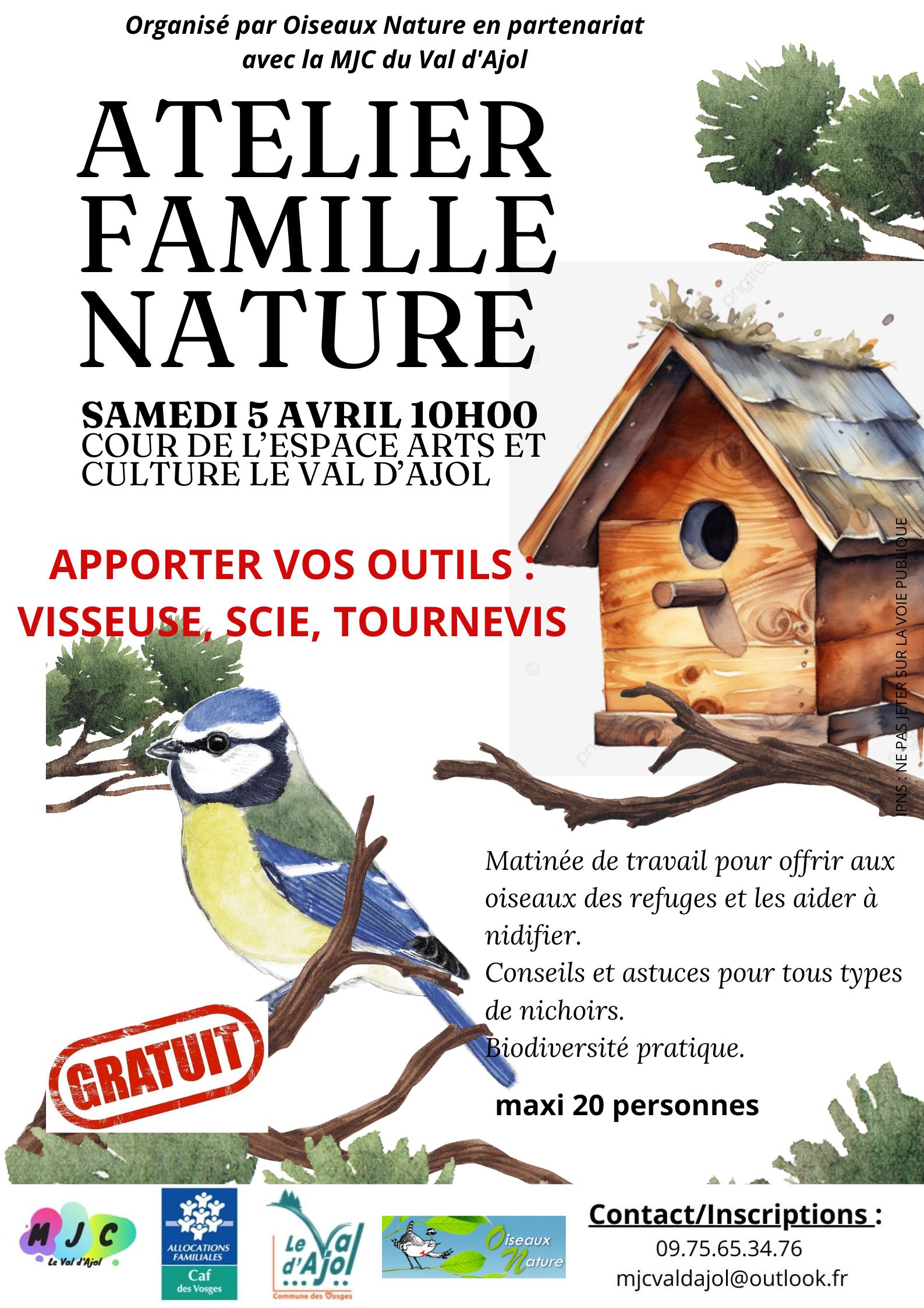 Atelier famille nature