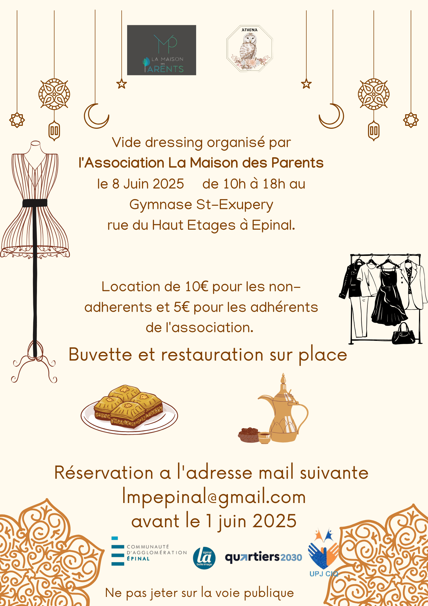 Vide-dressing