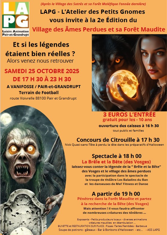 Le Village des Âmes Perdues revient !