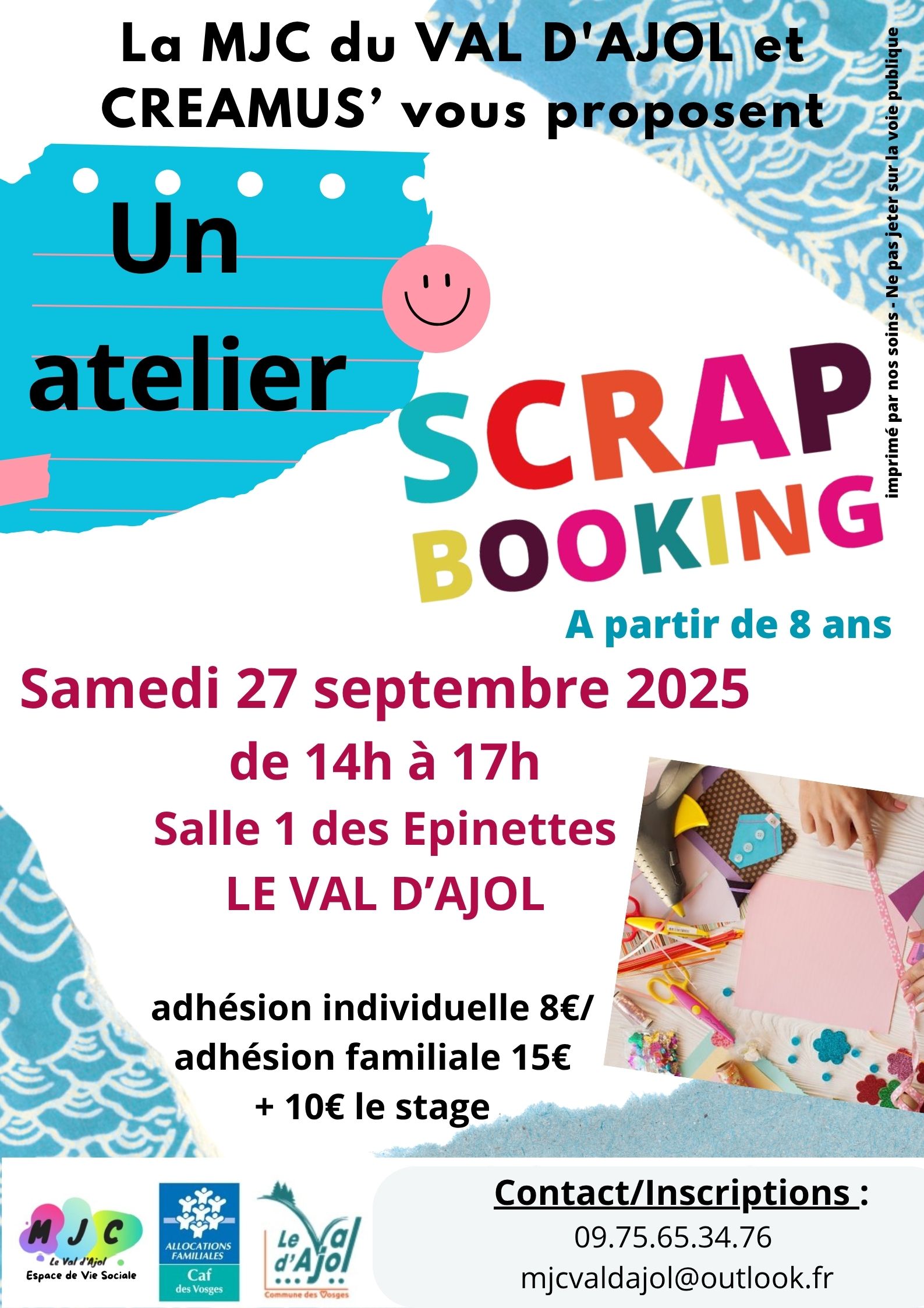 Atelier scrapbooking