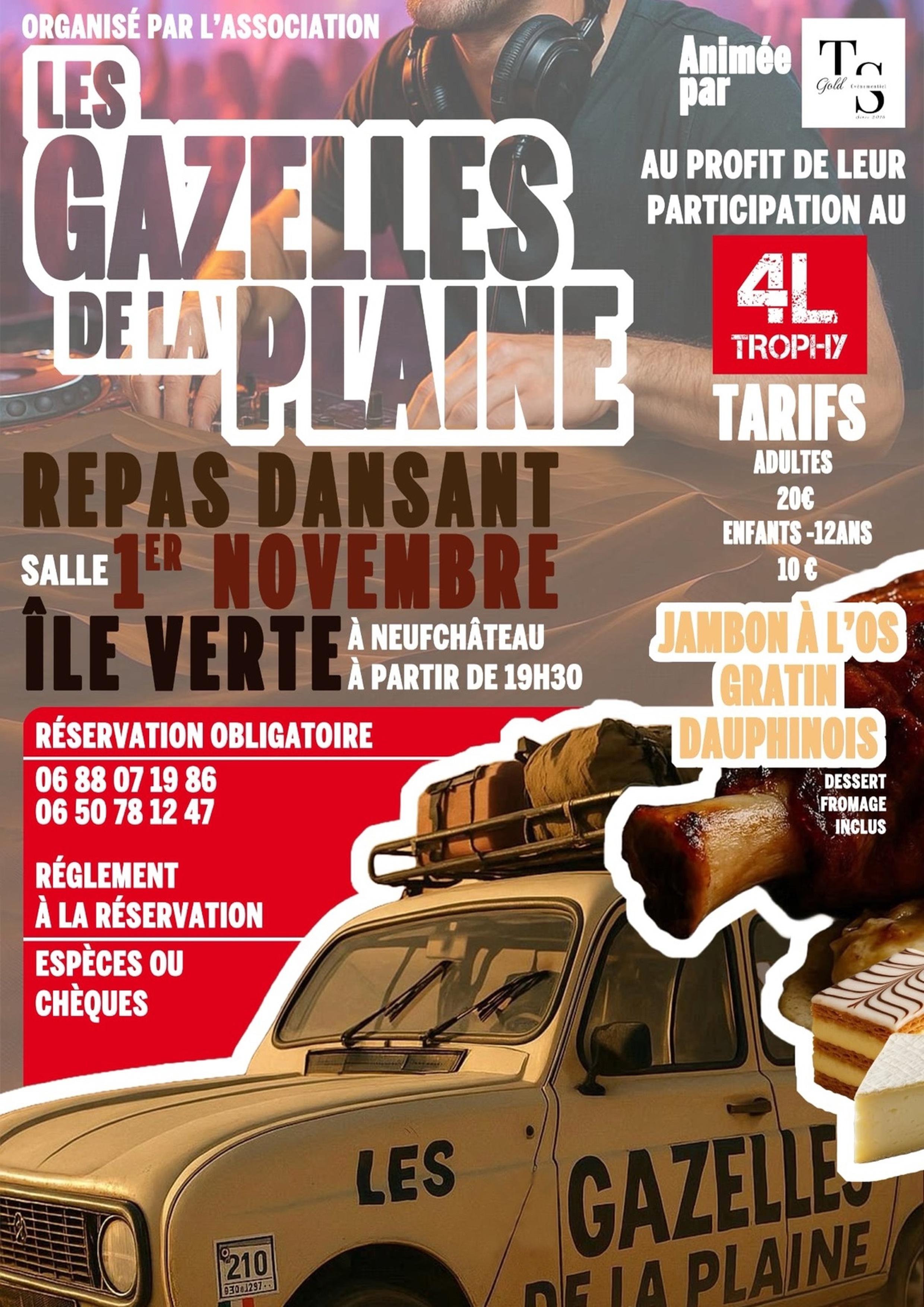 Soirée Solidaire 4L Trophy