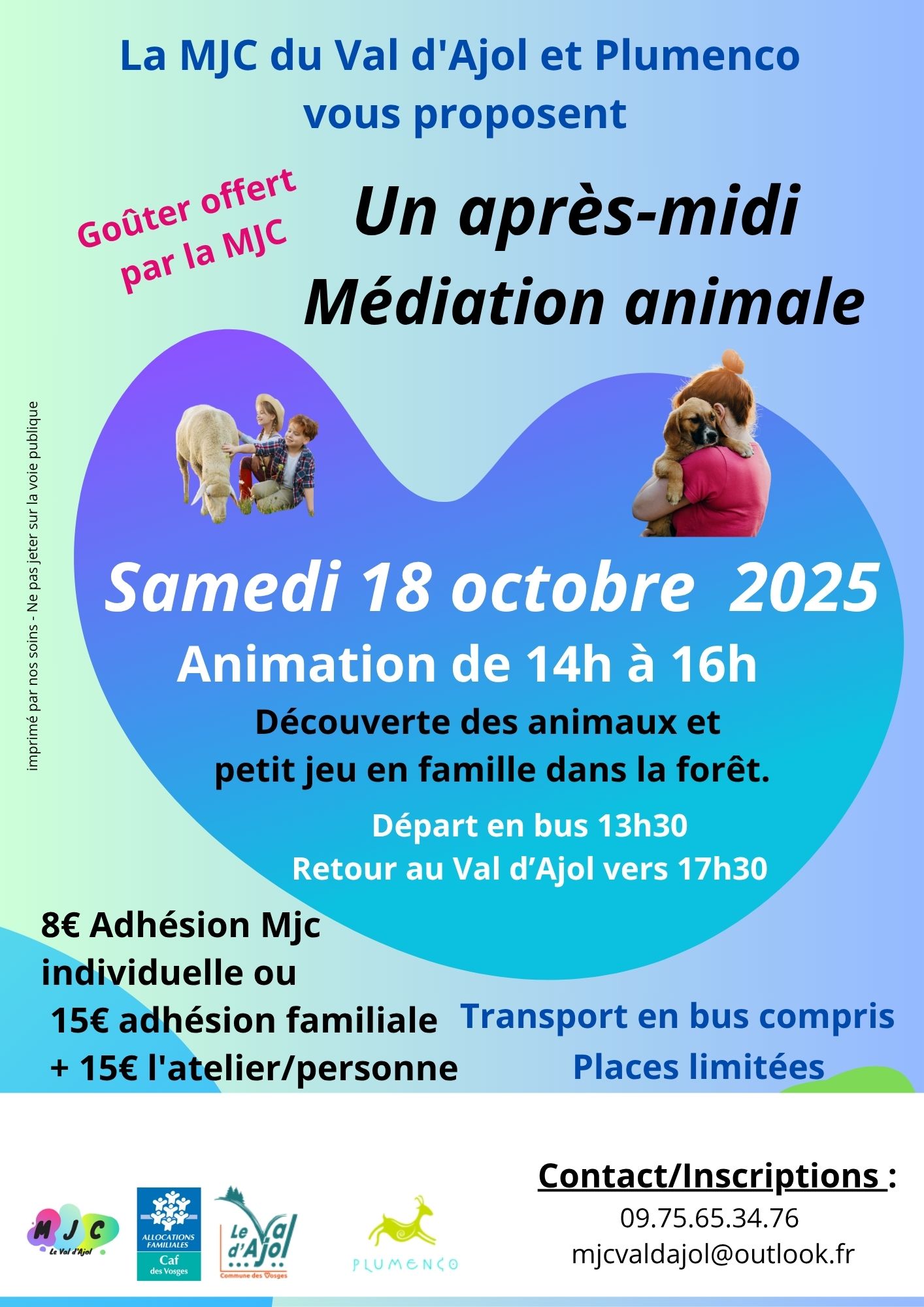 Après midi médiation animale
