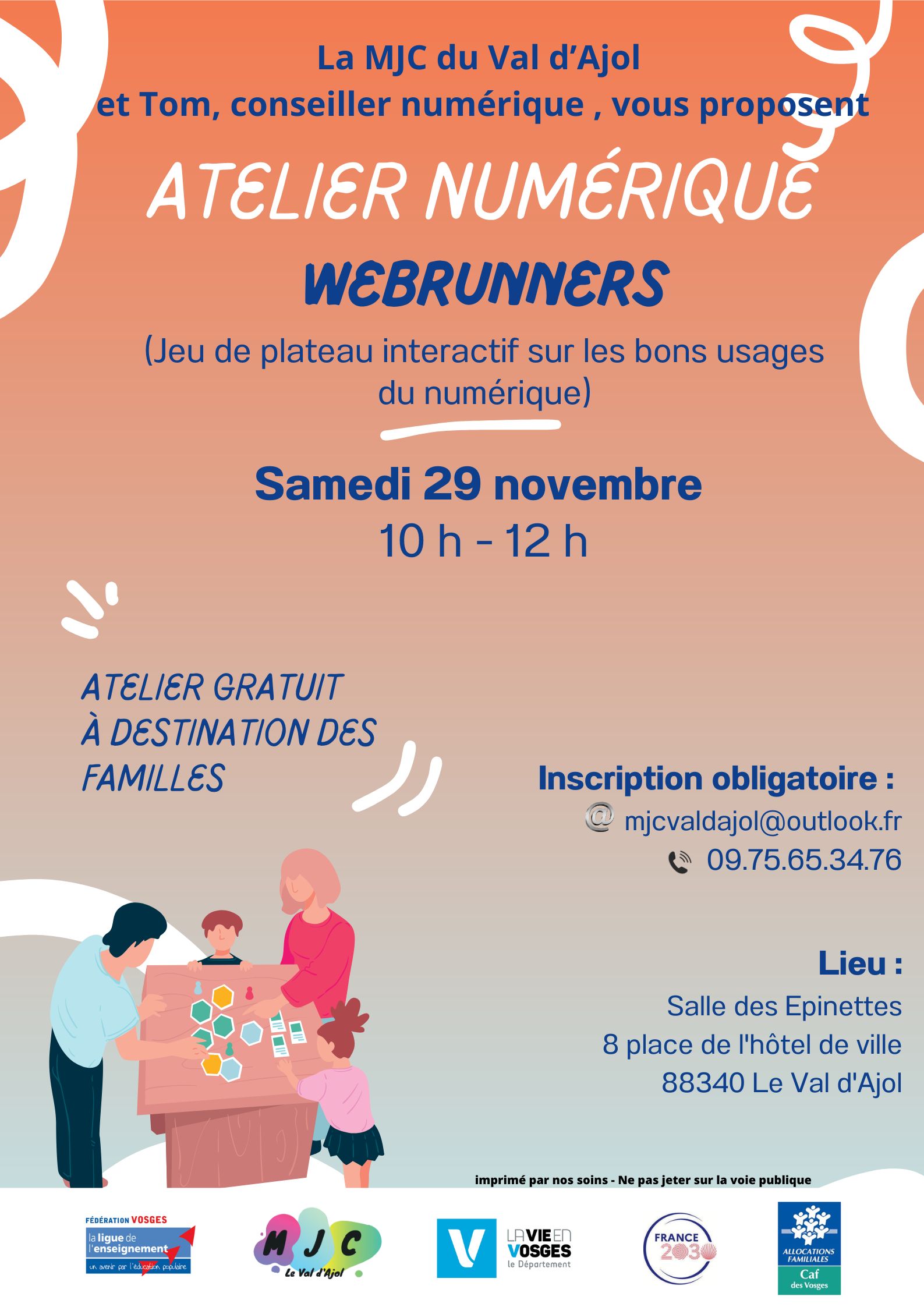 Atelier numérique « WEBRUNNERS »