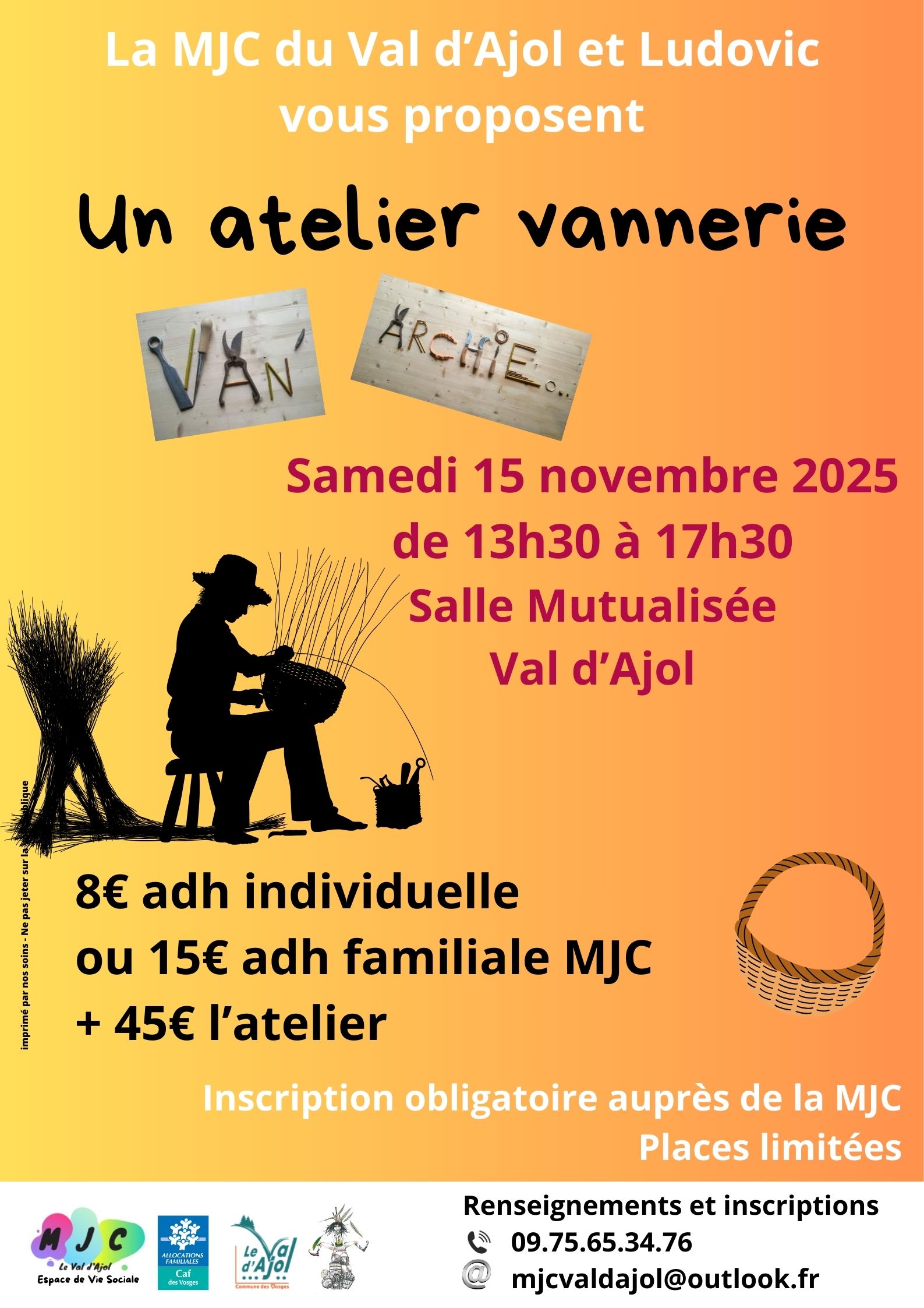 Atelier vannerie