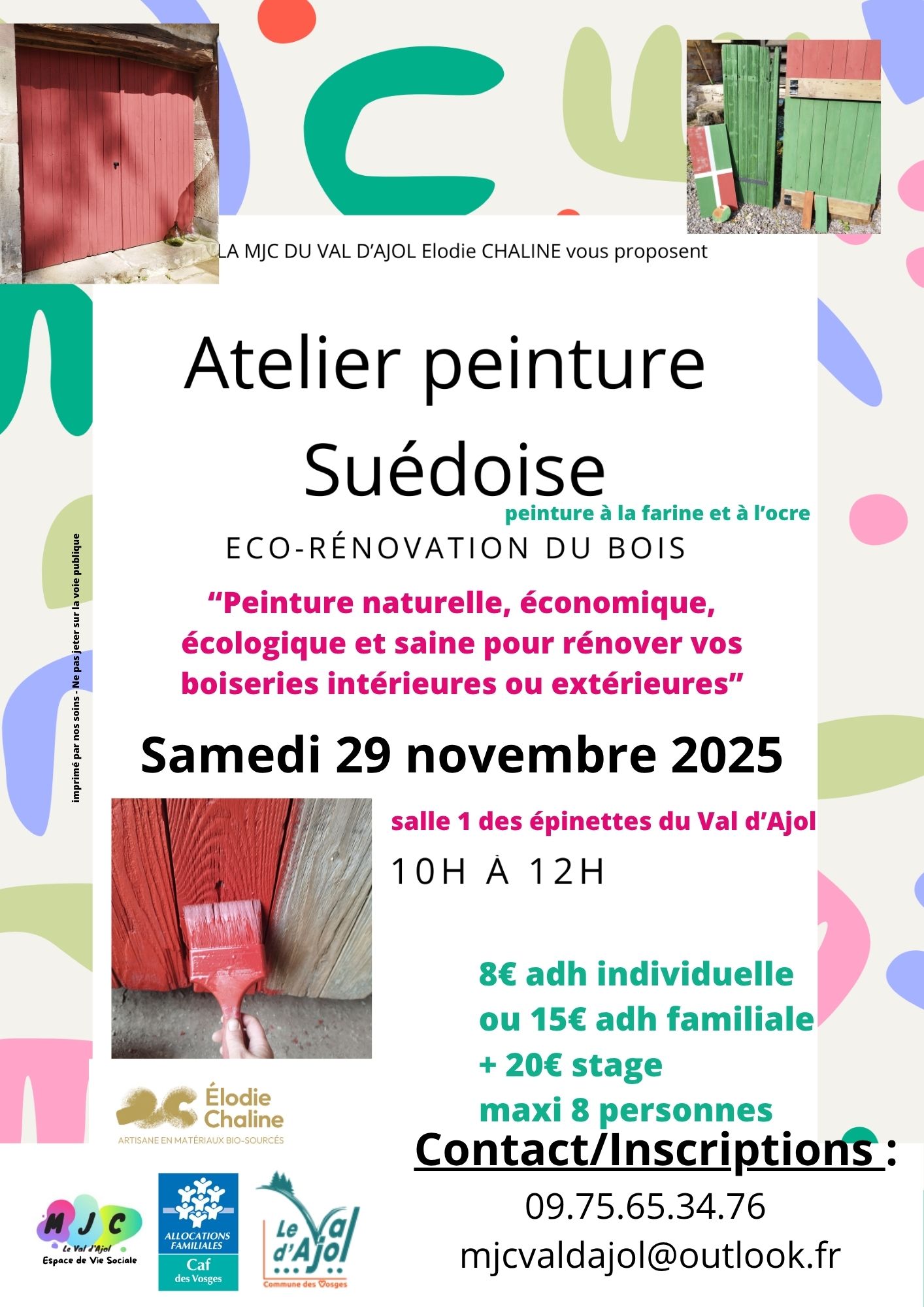 Atelier peinture suédoise