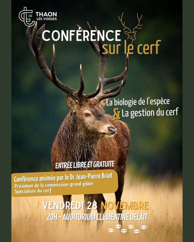 Conférence sur le cerf