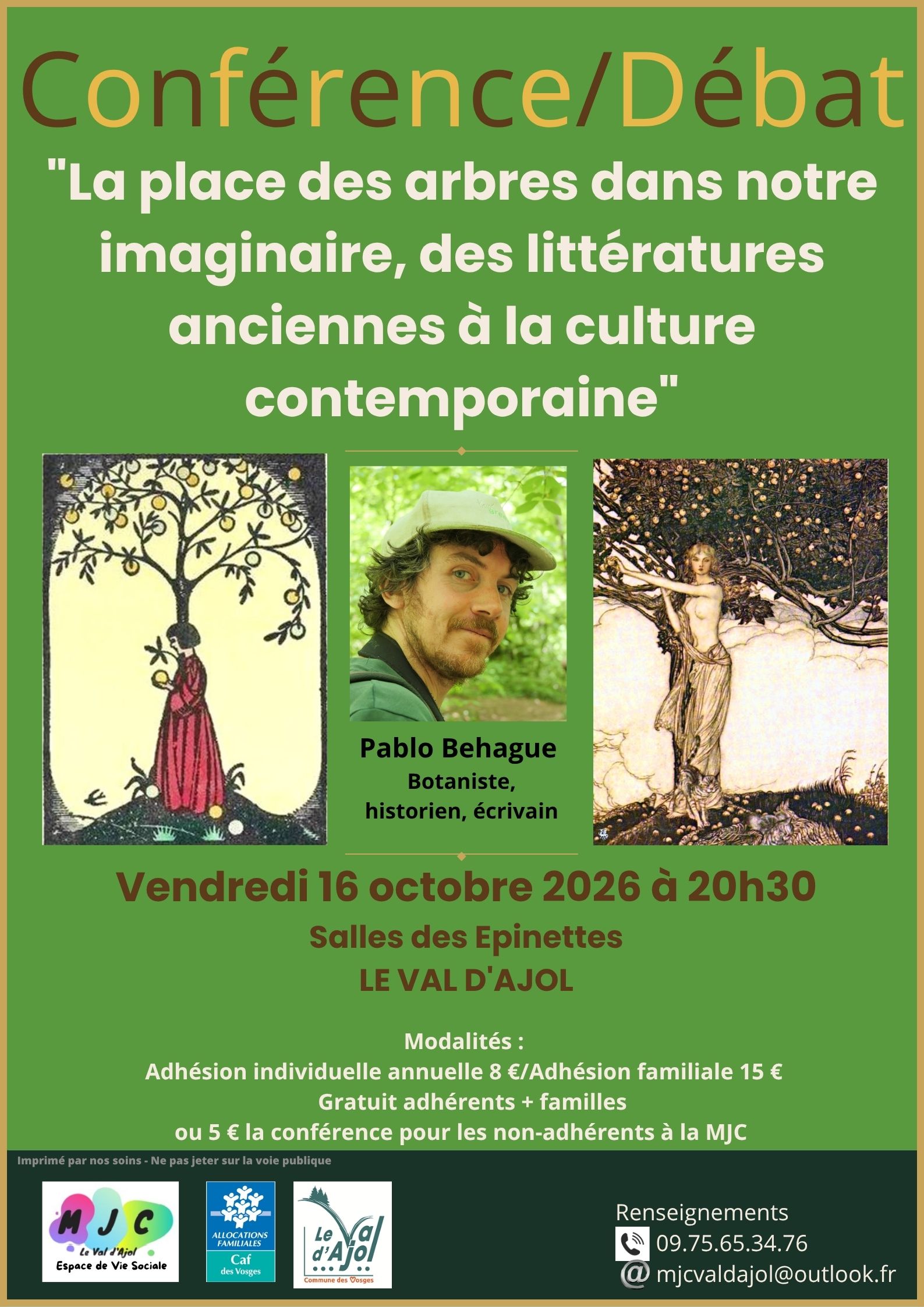 Conférence – Val d&rsquo;Ajol