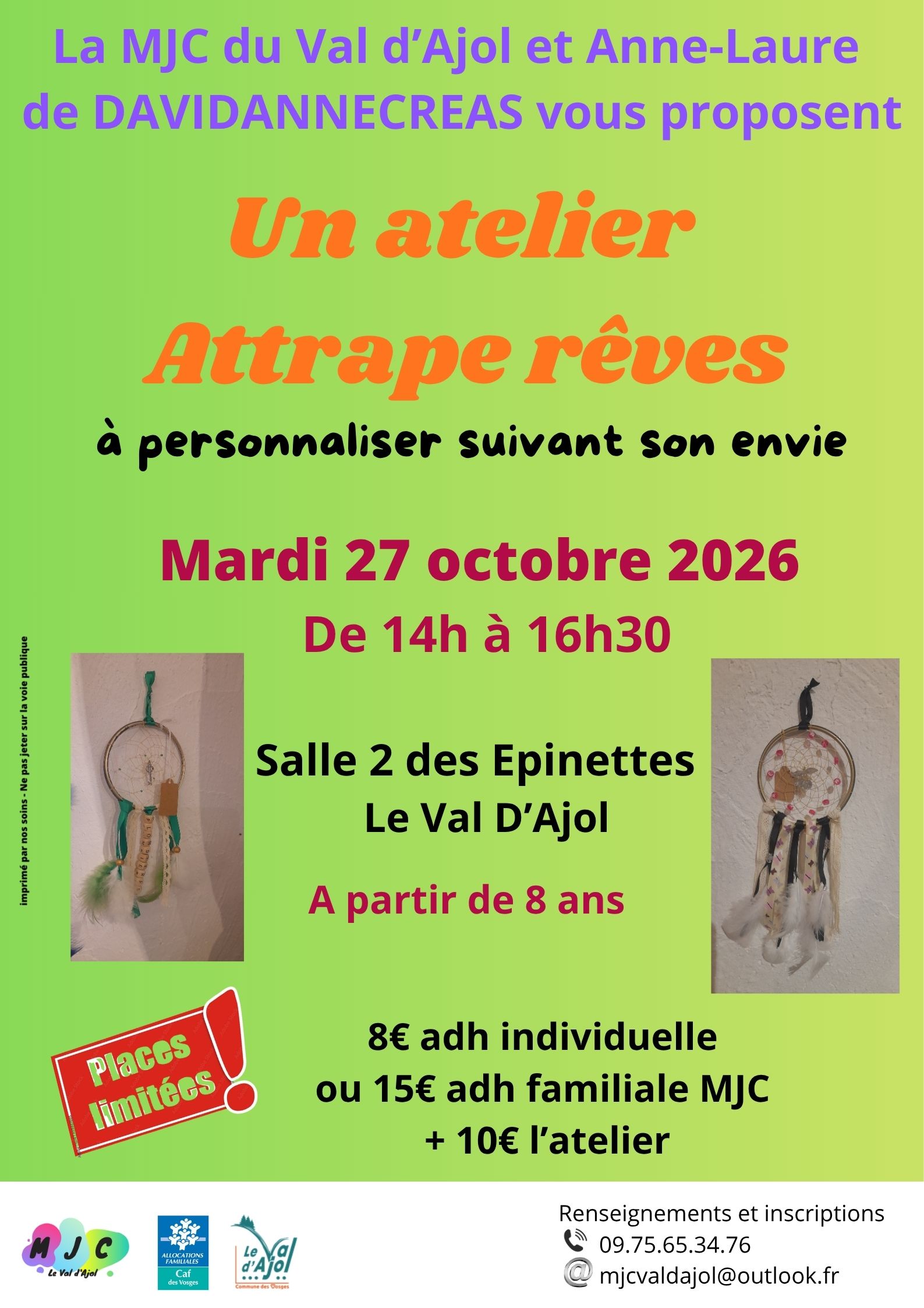 Atelier attrape-rêves