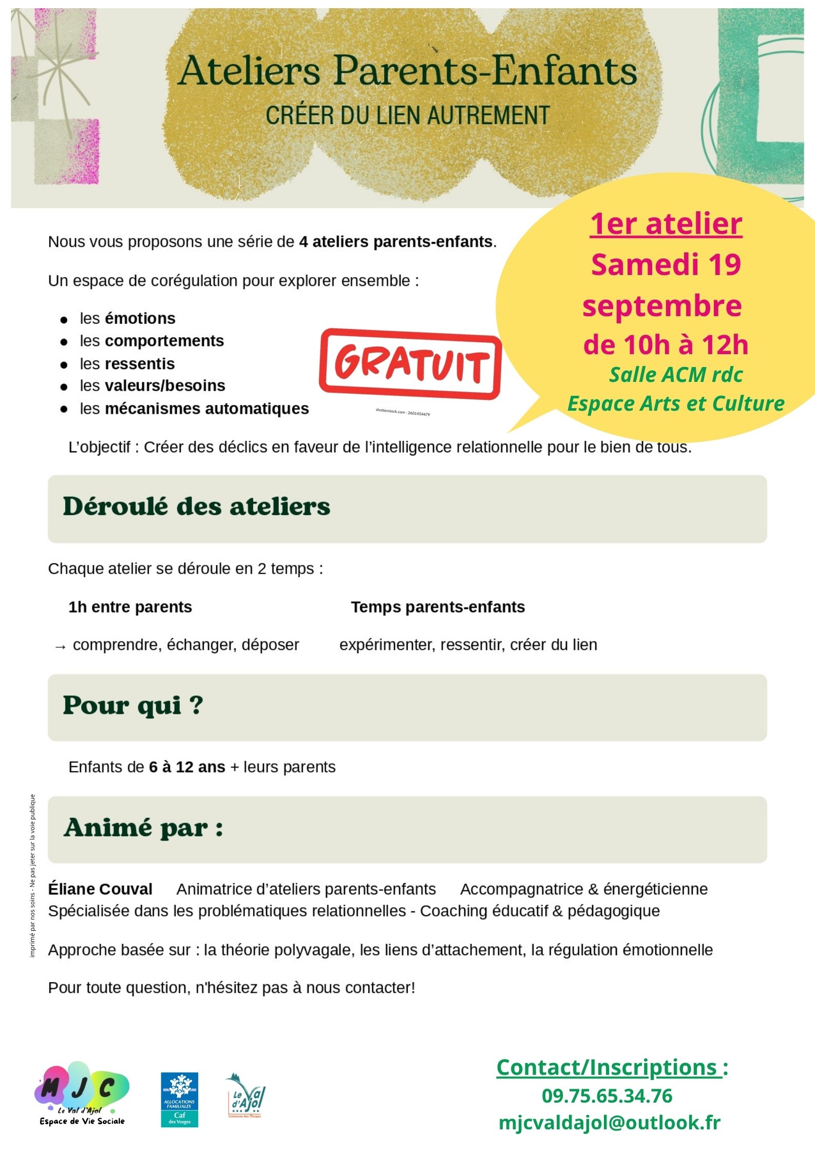 Atelier Parent Enfant