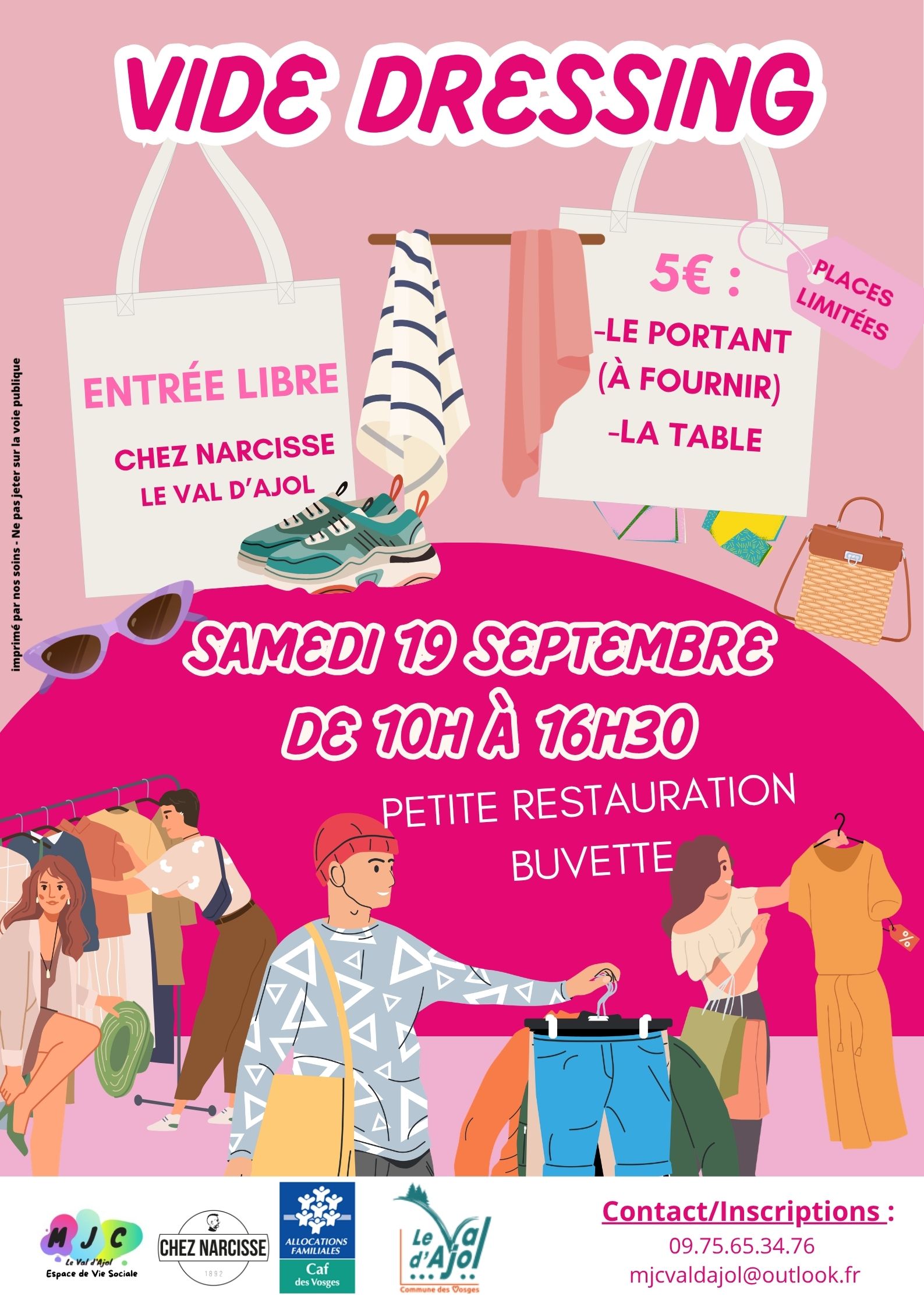 Vide-dressing