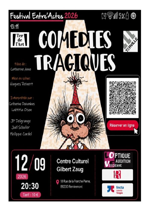 Comedies Tragiques , Cie Terre de l&rsquo;Art