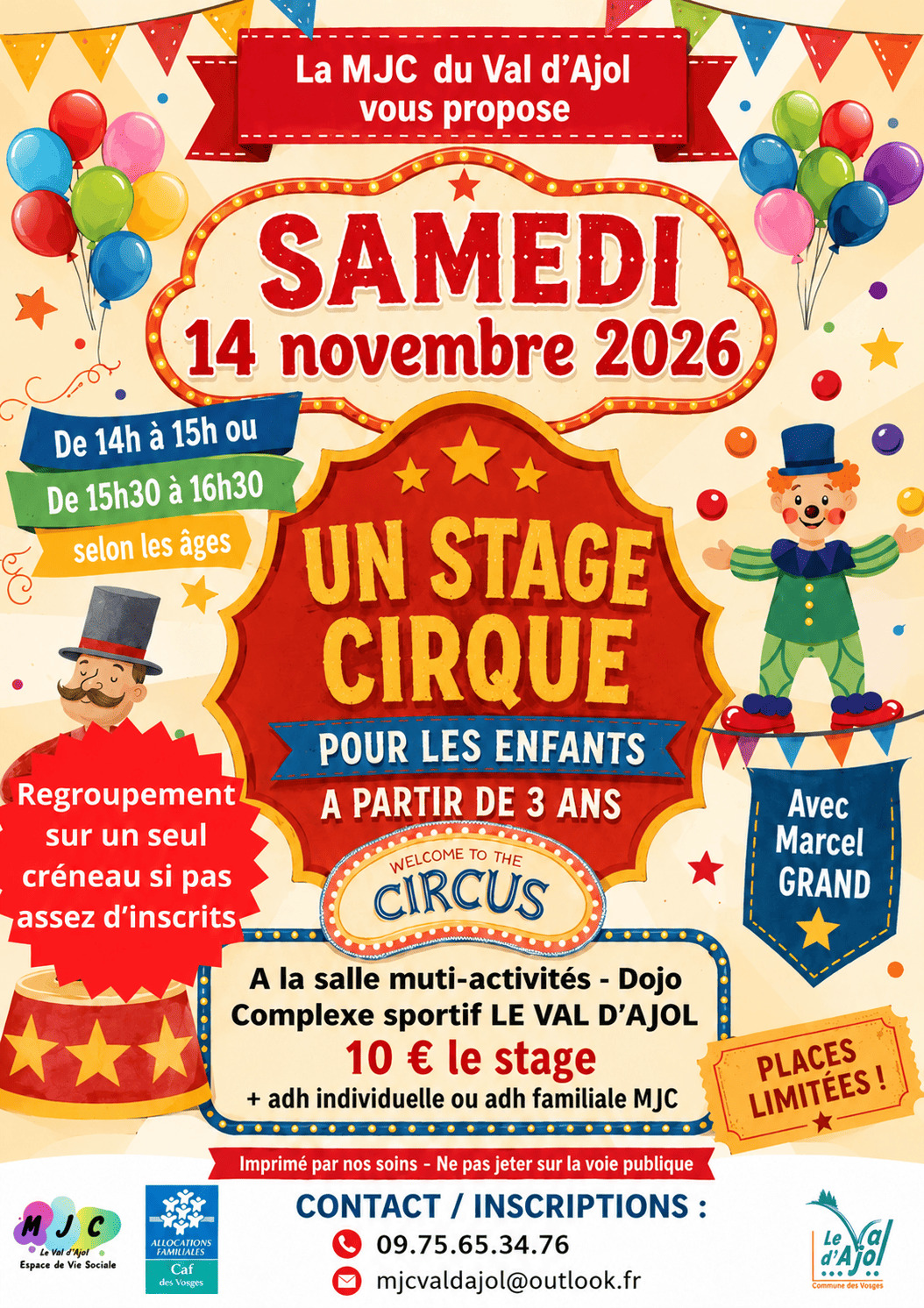 Atelier cirque