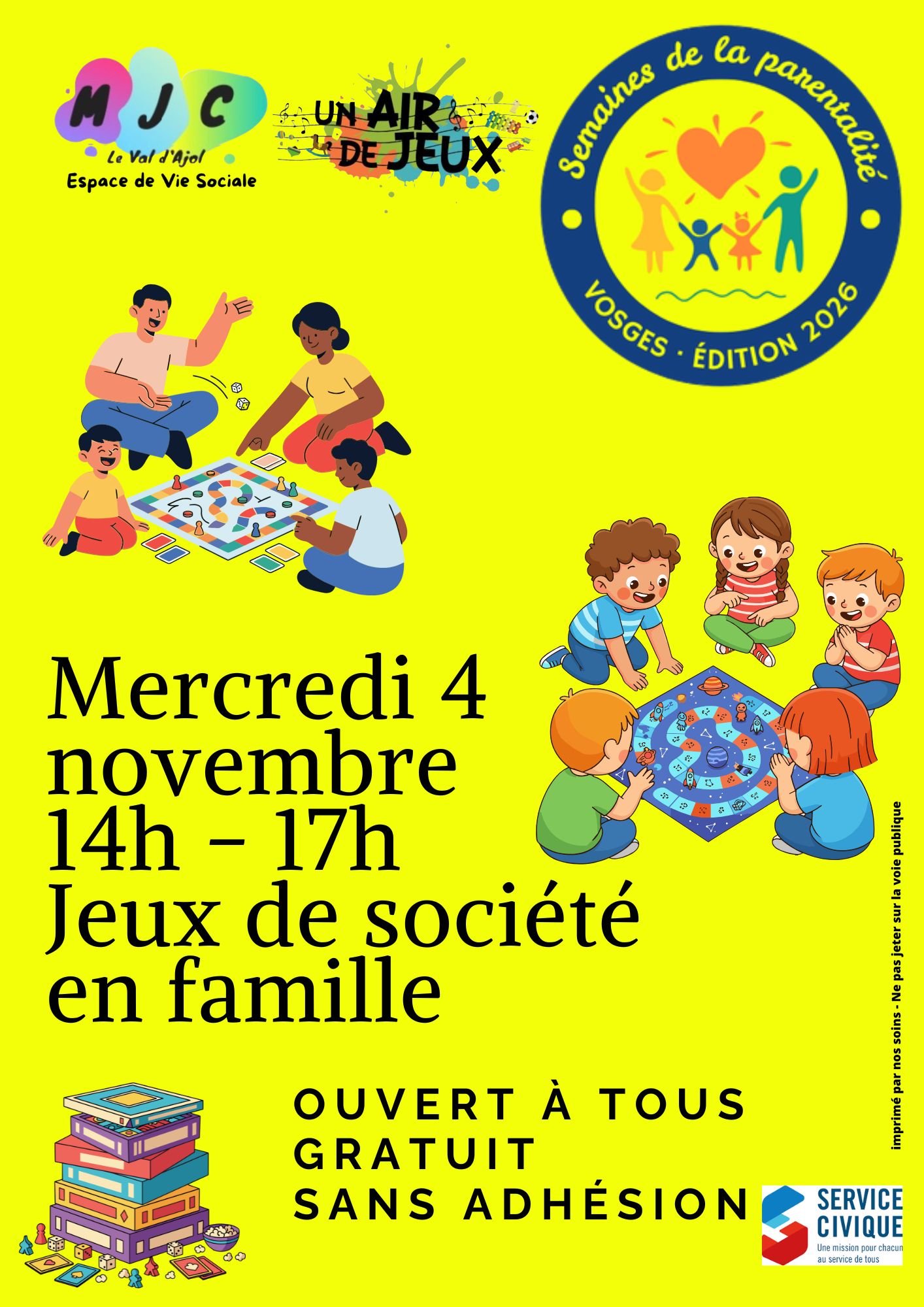 Après midi jeux de société en famille